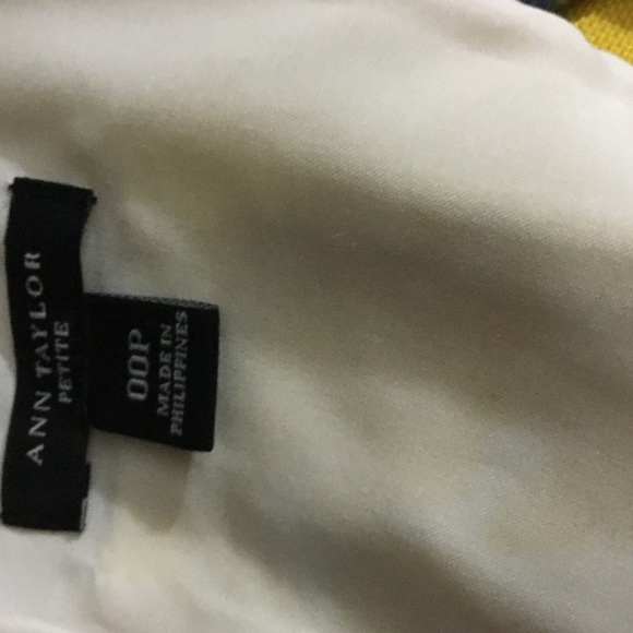 Ann Taylor Yellow Floral Jacquard Dress - Picture 8 of 10